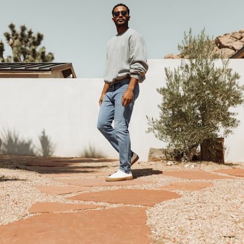 lifestyle image of Summer Stretch Denim - Slim