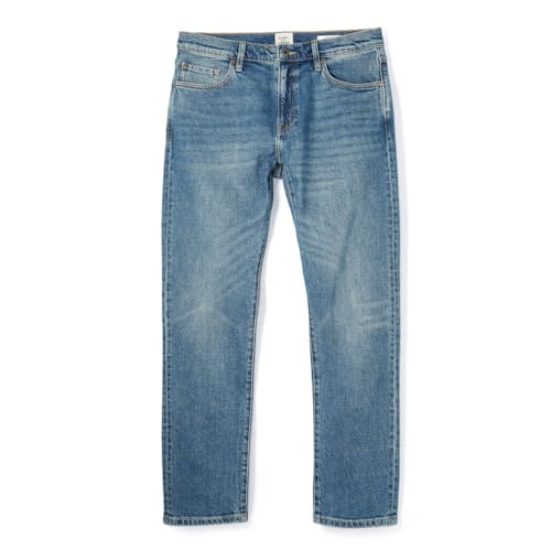 laydown image of Lightweight Stretch Denim - Slim
