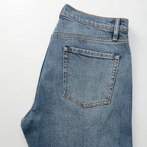 laydown detail image of Lightweight Stretch Denim - Slim