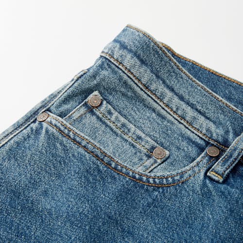 laydown detail image of Lightweight Stretch Denim - Slim