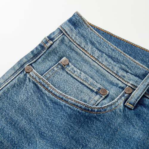 laydown image of Summer Stretch Denim - Straight
