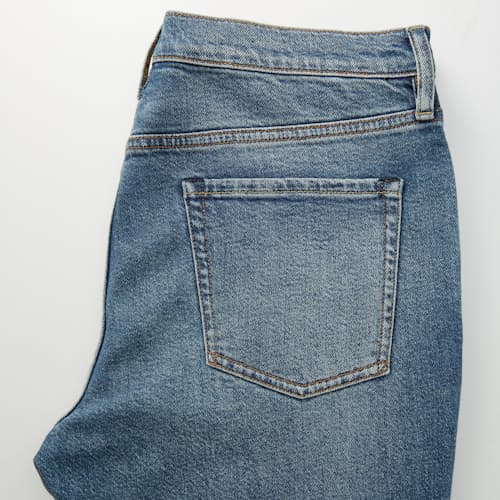 laydown image of Summer Stretch Denim - Straight