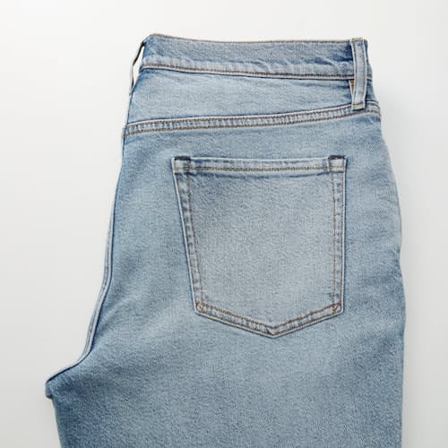 laydown image of Summer Stretch Denim - Straight