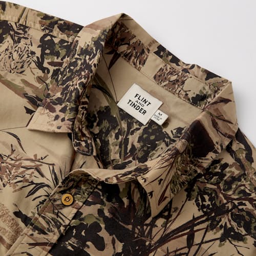 laydown image of Duck Paradise Short Sleeve Shirt