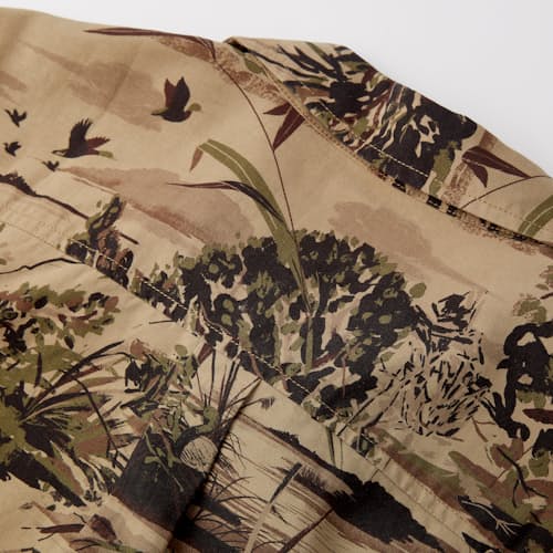 laydown image of Duck Paradise Short Sleeve Shirt
