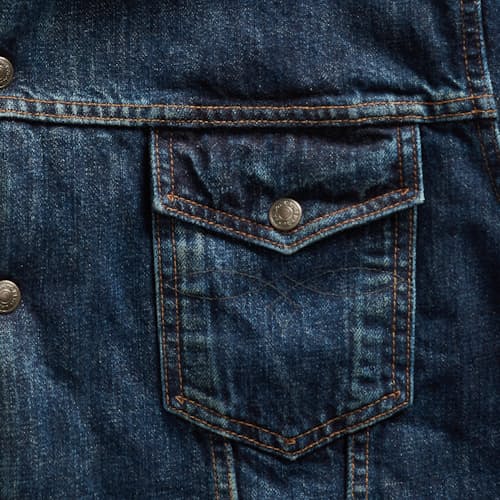 laydown image of High Pile Trucker Jacket