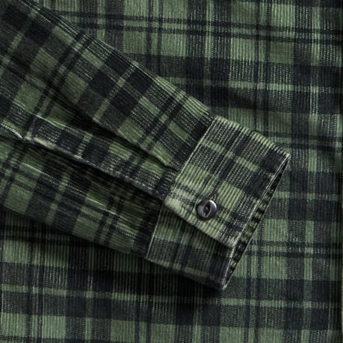 laydown image of Sweet Orr Corduroy Workshirt