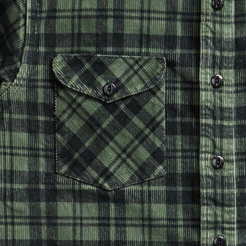 laydown image of Sweet Orr Corduroy Workshirt