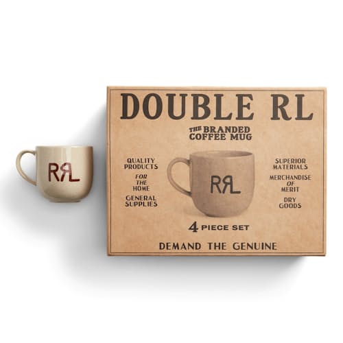 laydown image of RRL Mug Set