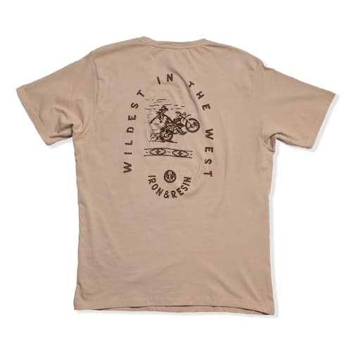 laydown image of Wildest in The West Tee