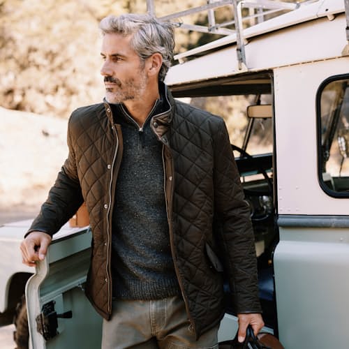 lifestyle image of Powell Quilted Jacket