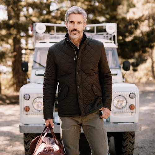 lifestyle image of Powell Quilted Jacket
