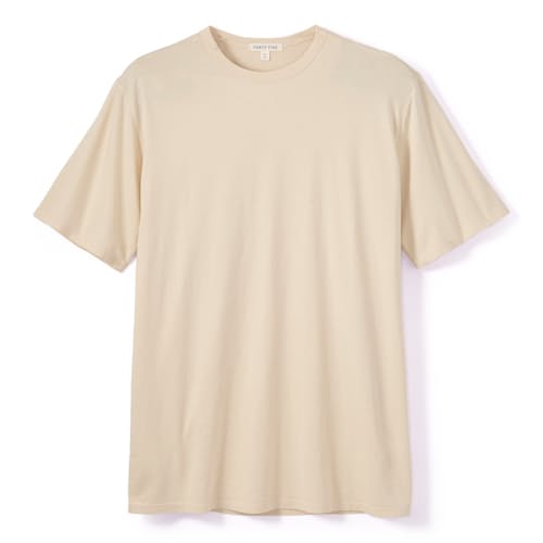 laydown image of Supima Crew T-Shirt - Tall