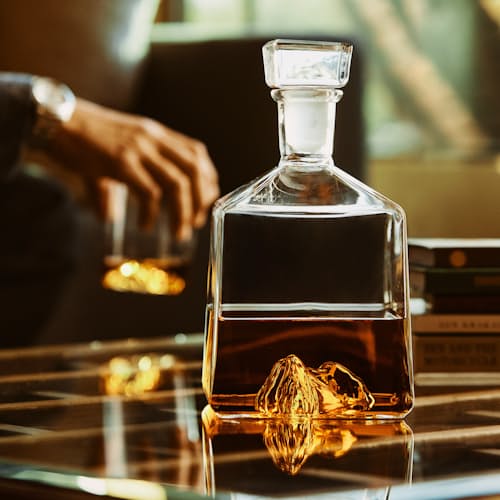 lifestyle image of Denali Decanter