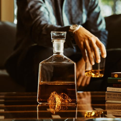 lifestyle image of Denali Decanter