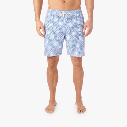laydown image of Anchor Swim Short - Lined 8"