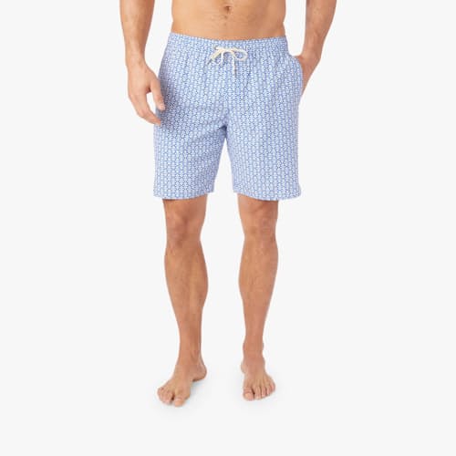 laydown image of Anchor Swim Short - Lined 8"