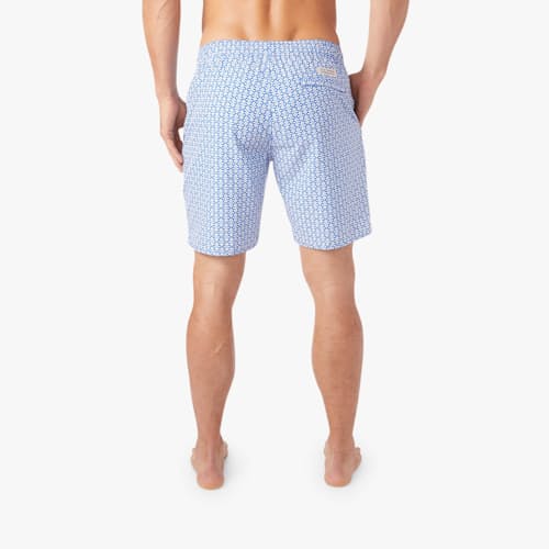 laydown image of Anchor Swim Short - Lined 8"