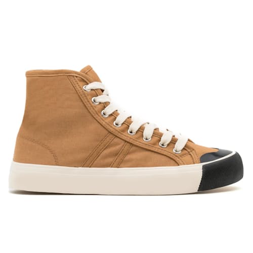 laydown image of Colchesters Hi Sneaker