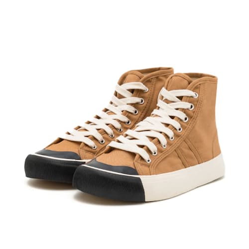 laydown image of Colchesters Hi Sneaker