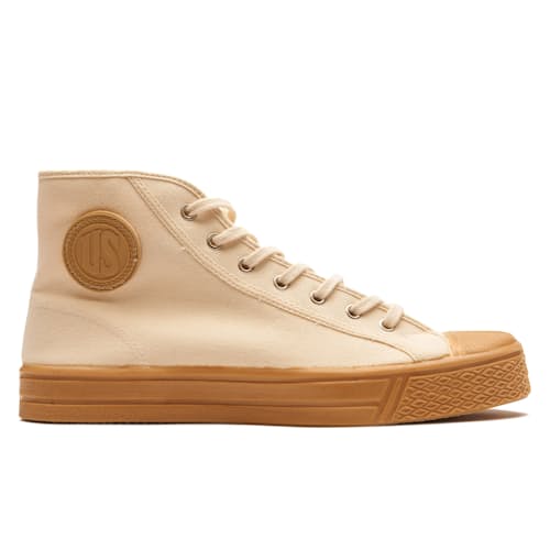 laydown image of Military High Top Sneaker