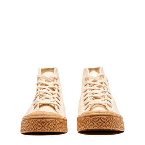 laydown image of Military High Top Sneaker