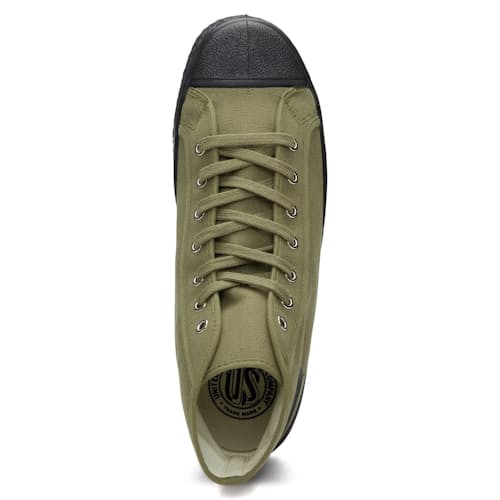 laydown image of Military High Top Sneaker