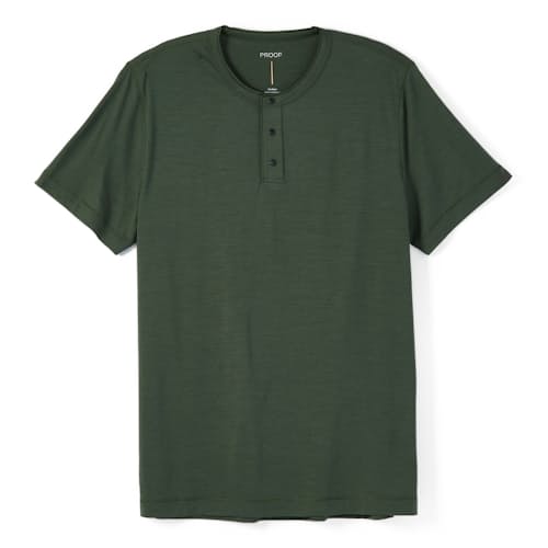 laydown image of 72-Hour Merino Short Sleeve Henley