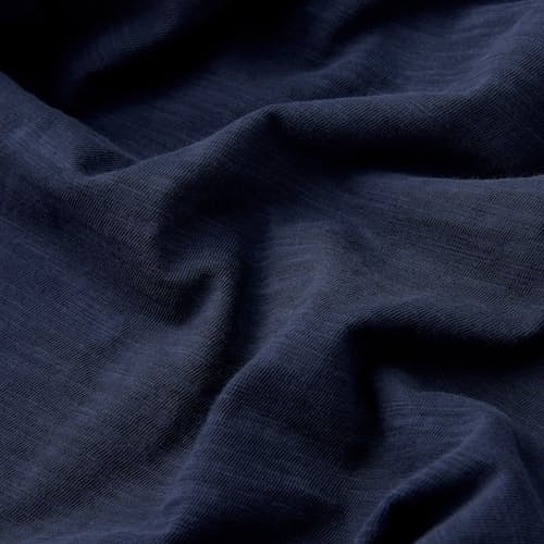 lifestyle image of Slub Curved Hem T-Shirt