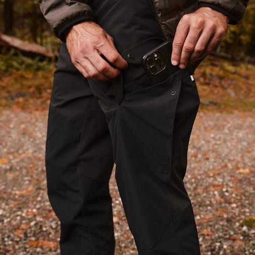 lifestyle image of DWR Explorer Hybrid Pants
