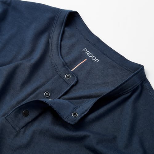lifestyle image of 72-Hour Merino Henley