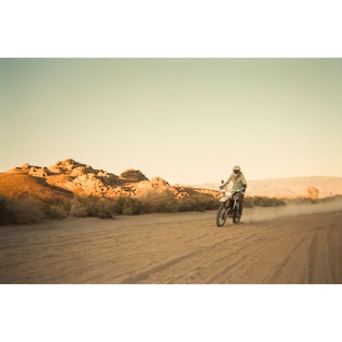 lifestyle image of Dust Up Denim Snapshirt
