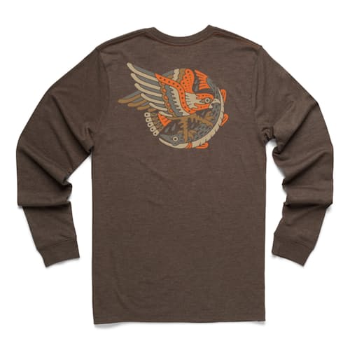laydown image of Osprey and Pike Select Long Sleeve Tee