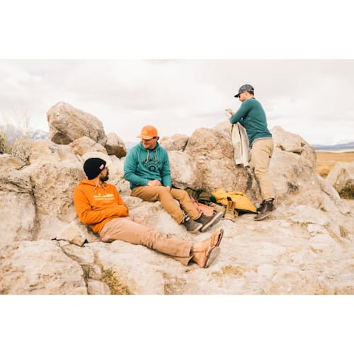 laydown image of Pullover Camp Howler Hoodie
