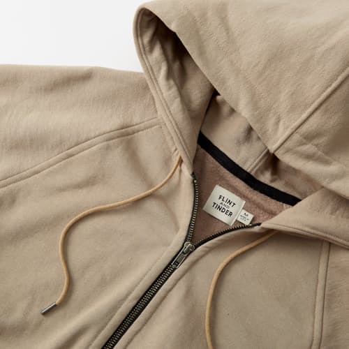 laydown image of 10-Year Full Zip Hoodie