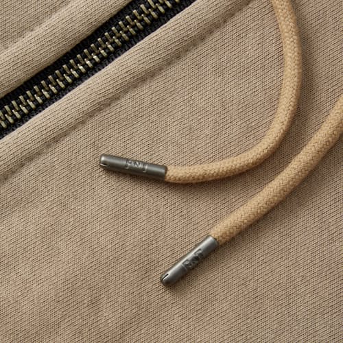 laydown image of 10-Year Full Zip Hoodie