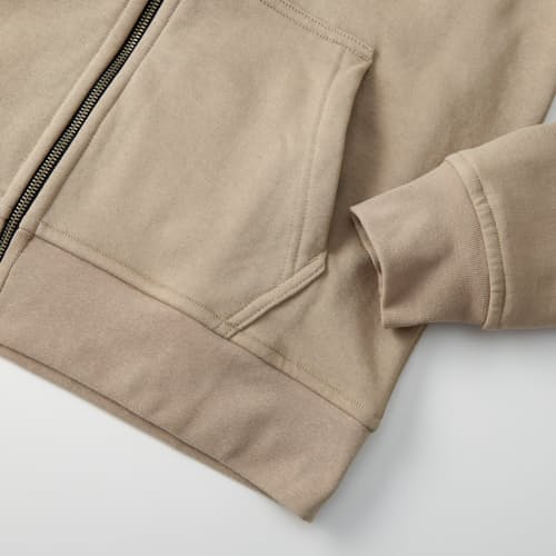 laydown image of 10-Year Full Zip Hoodie