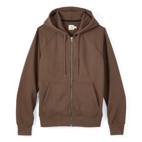laydown image of 10-Year Full Zip Hoodie