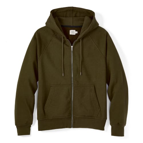 laydown image of 10-Year Full Zip Hoodie