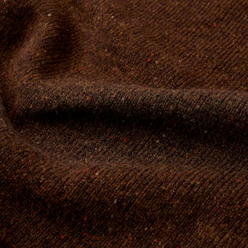 lifestyle image of Speckled Merino Wool Crewneck Sweater