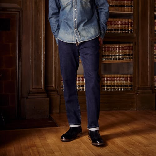 lifestyle image of Italian Jean - Straight