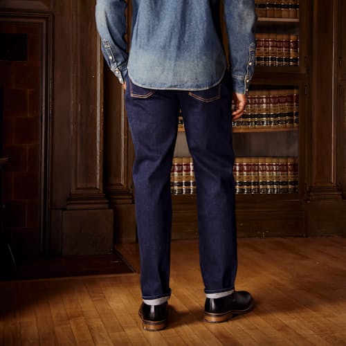 lifestyle image of Italian Jean - Straight