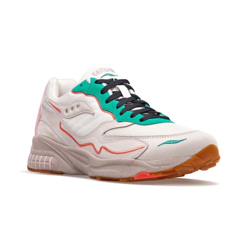 laydown image of 3D Grid Hurricane Sneaker
