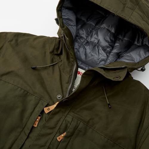 laydown image of Skogso Padded Jacket