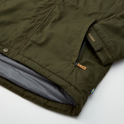 laydown image of Skogso Padded Jacket