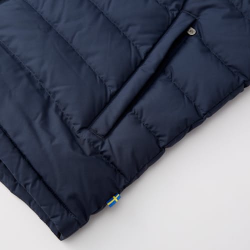 laydown image of Greenland Down Liner Vest M