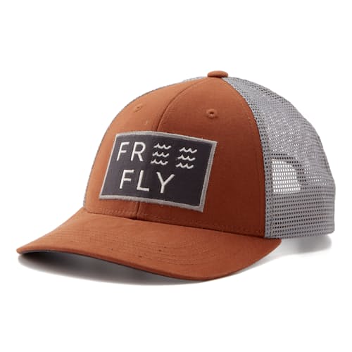 laydown image of Wave Snapback Hat