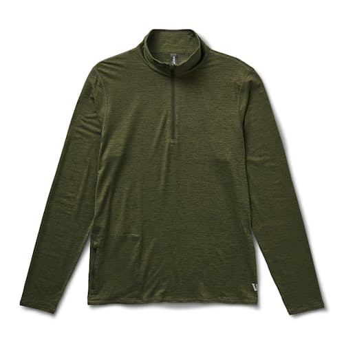 laydown image of Ease Performance Half Zip