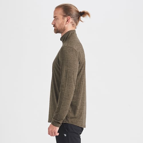 on model image of Ease Performance Half Zip