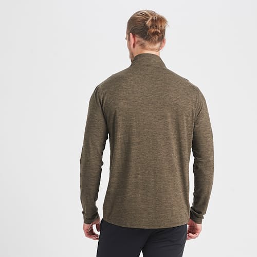 on model image of Ease Performance Half Zip